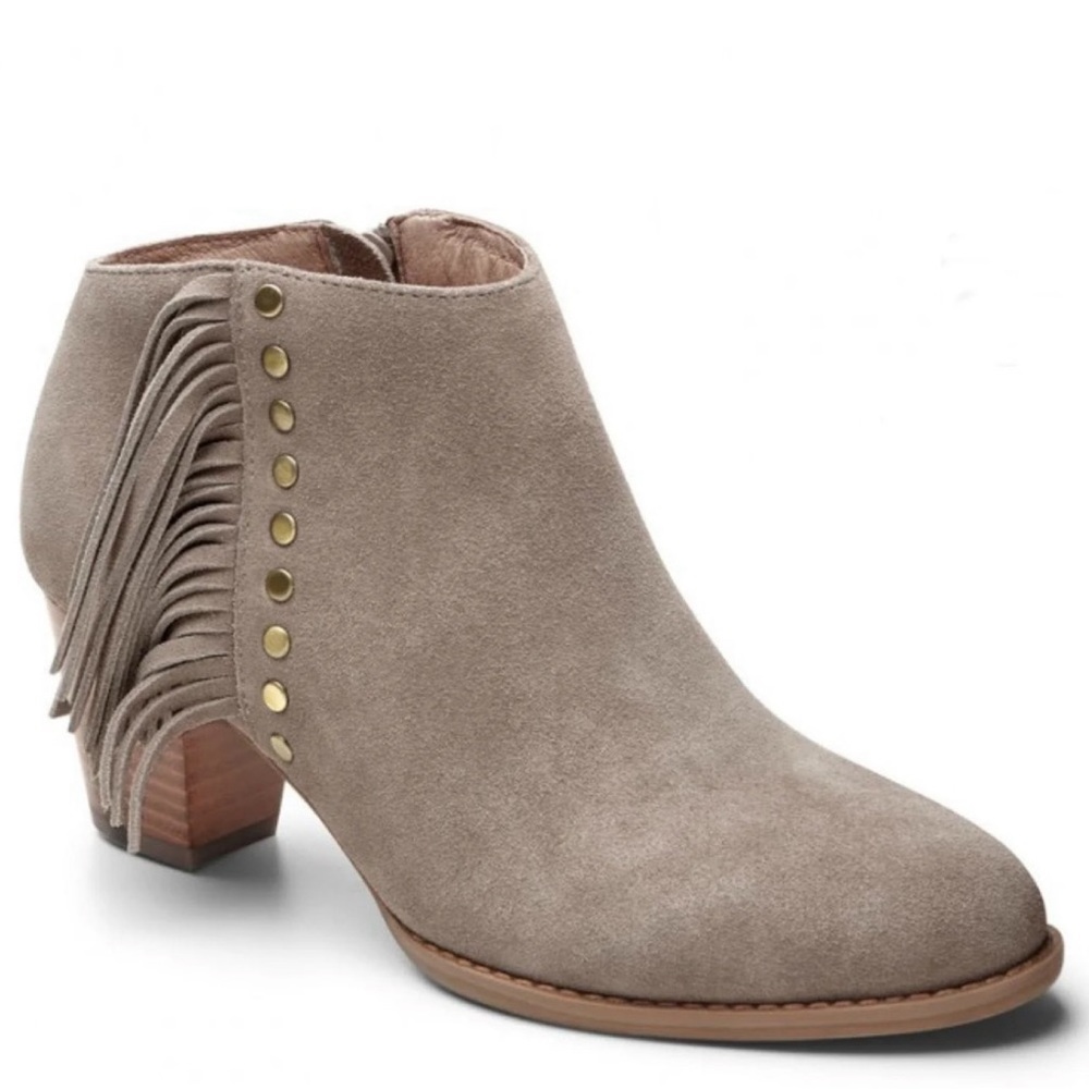 Vionic Faro Bootie - Greige 8.5